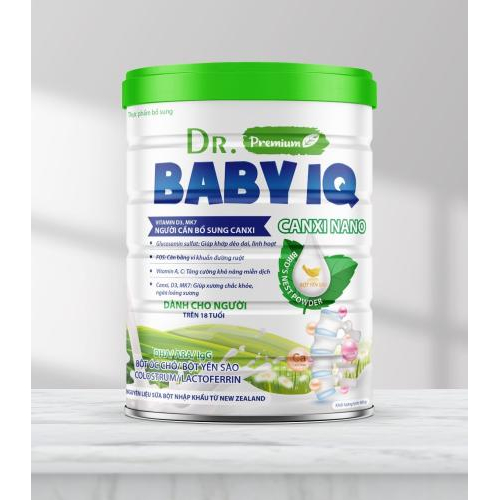 Dr BABY IQ CANXI NANO DÀNH CHO NGƯỜI TRÊN 18 TUỔI